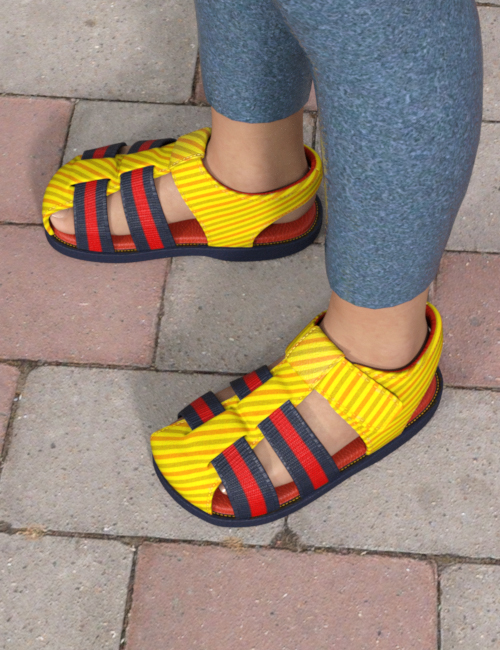 图片[3]-[daz服装] 小美女凉鞋-DAZ爱好者