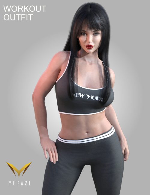 [daz服装] FG 健身服装-DAZ爱好者