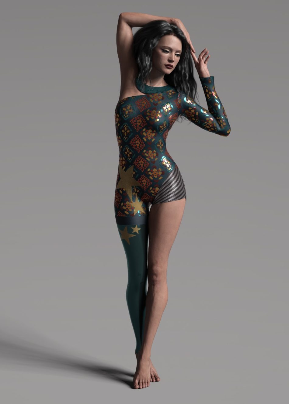 [daz动画] S-Gru 闲静的姿势和动画-DAZ爱好者