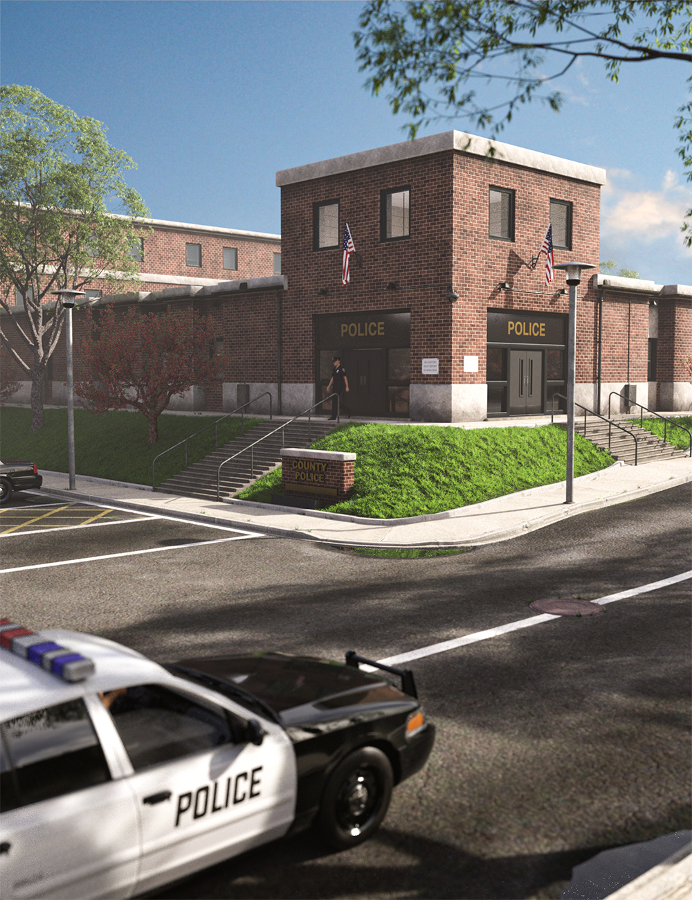 [daz场景] 市政大楼-DAZ爱好者