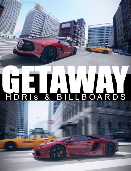 [daz场景] Getaway – HDRIs and Billboards-DAZ爱好者