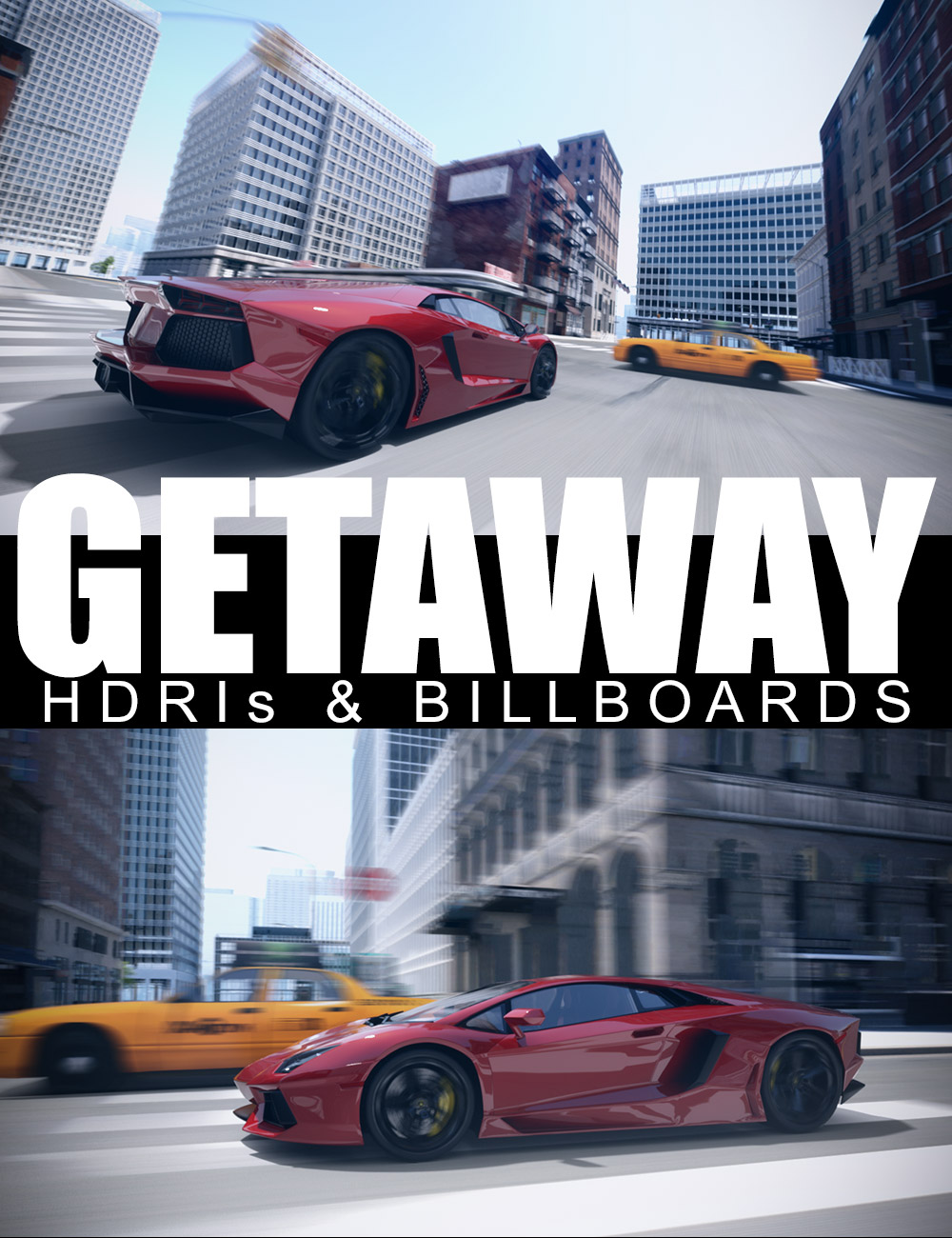 [daz场景] Getaway – HDRIs and Billboards-DAZ爱好者