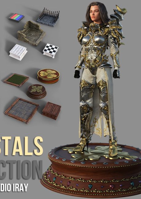 [daz场景] Pedestals Collection for DS Iray-DAZ爱好者