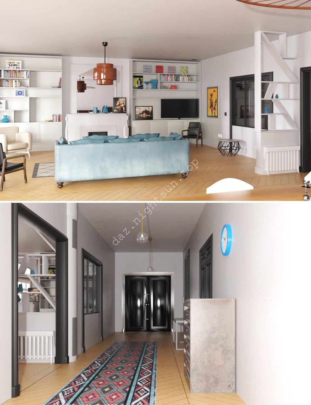 [daz场景] La Casa Apartment-DAZ爱好者