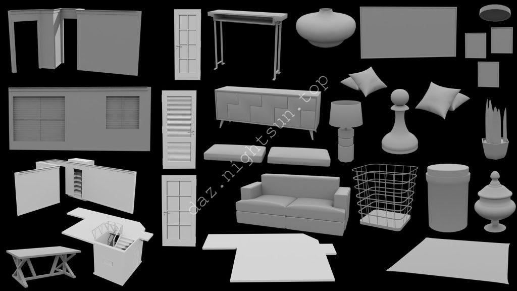 图片[2]-[daz场景] Avil Family Room-DAZ爱好者