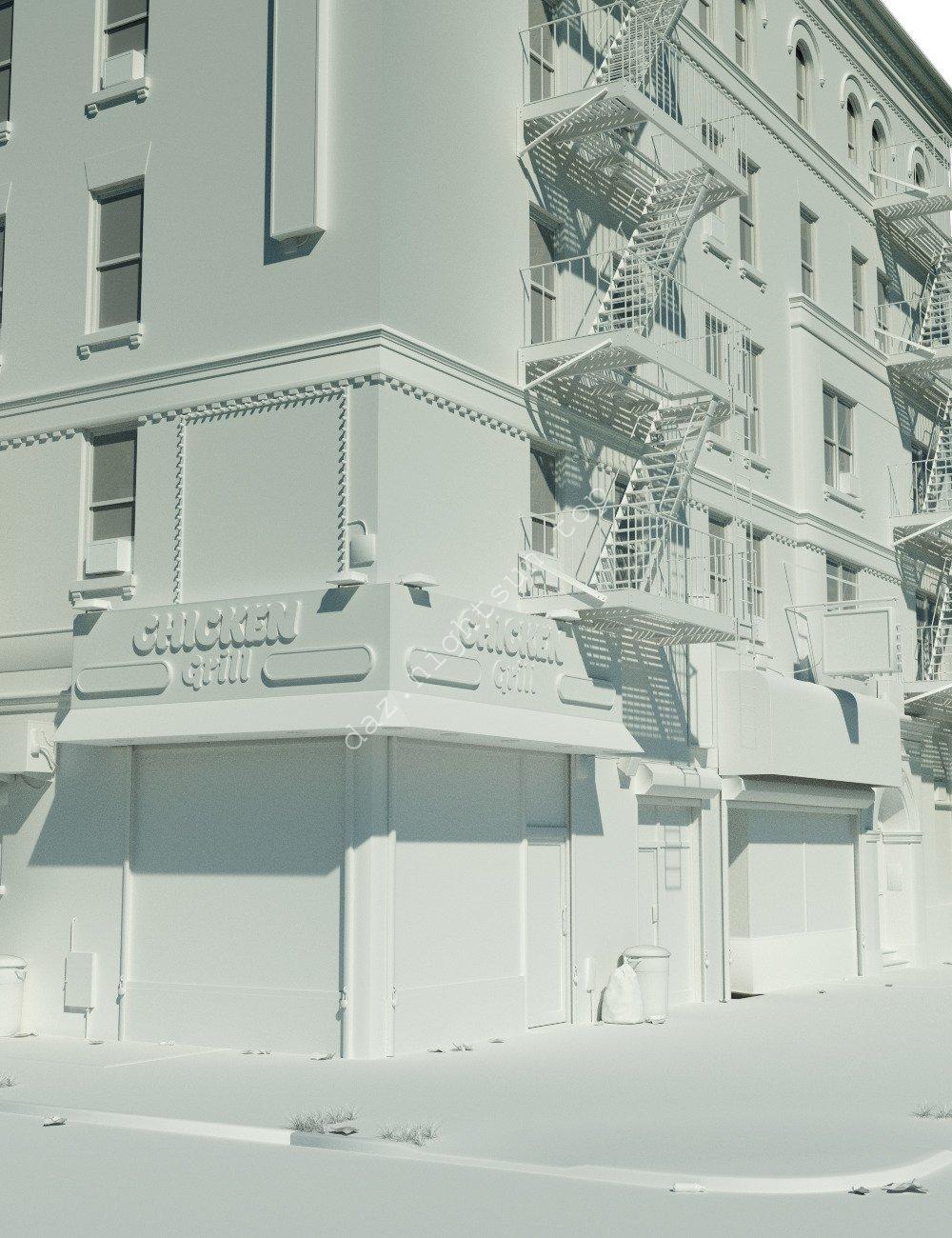 图片[4]-[daz场景] New York Fast Food Joint-DAZ爱好者