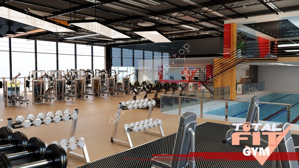 [daz场景] Total Fit Gym-DAZ爱好者