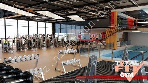 [daz场景] Total Fit Gym-DAZ爱好者