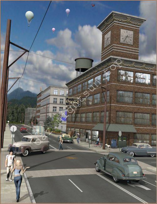 [daz场景] Movie Sets, Low Poly 09-DAZ爱好者