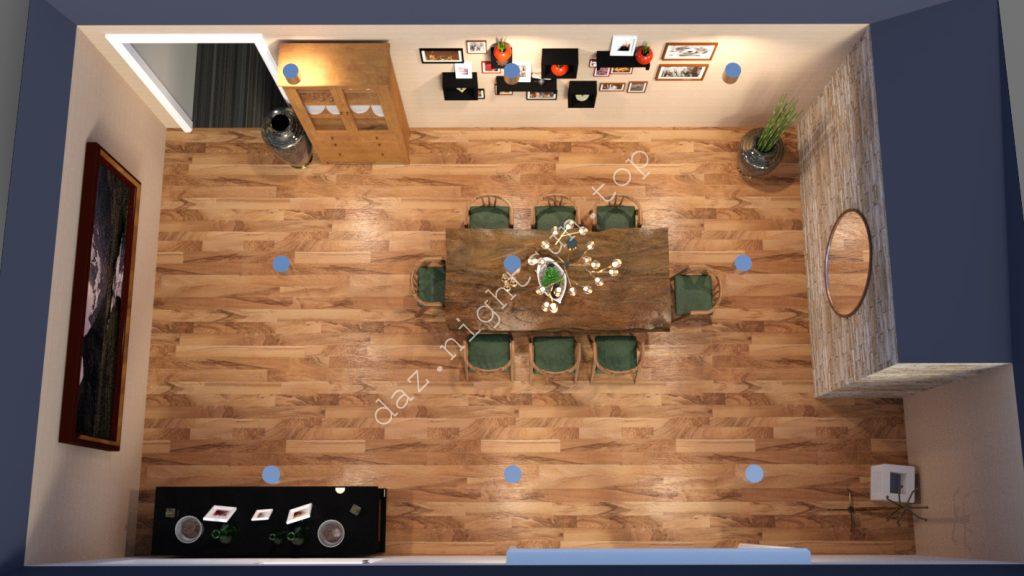 图片[2]-[daz场景] Serene Dining-DAZ爱好者