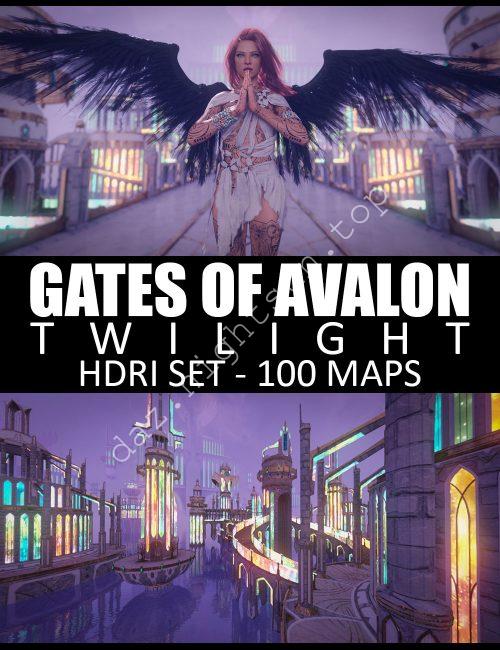 [daz场景] 100 HDRIs Gates of Avalon – Twilight-DAZ爱好者
