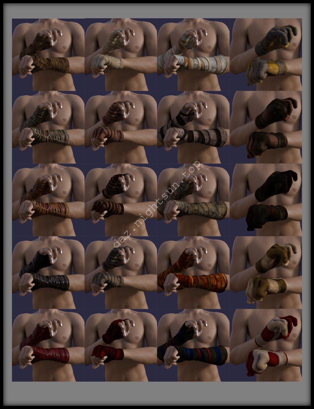 图片[2]-[daz服装] ND Steamy Gloves for Genesis 8 and 8.1-DAZ爱好者