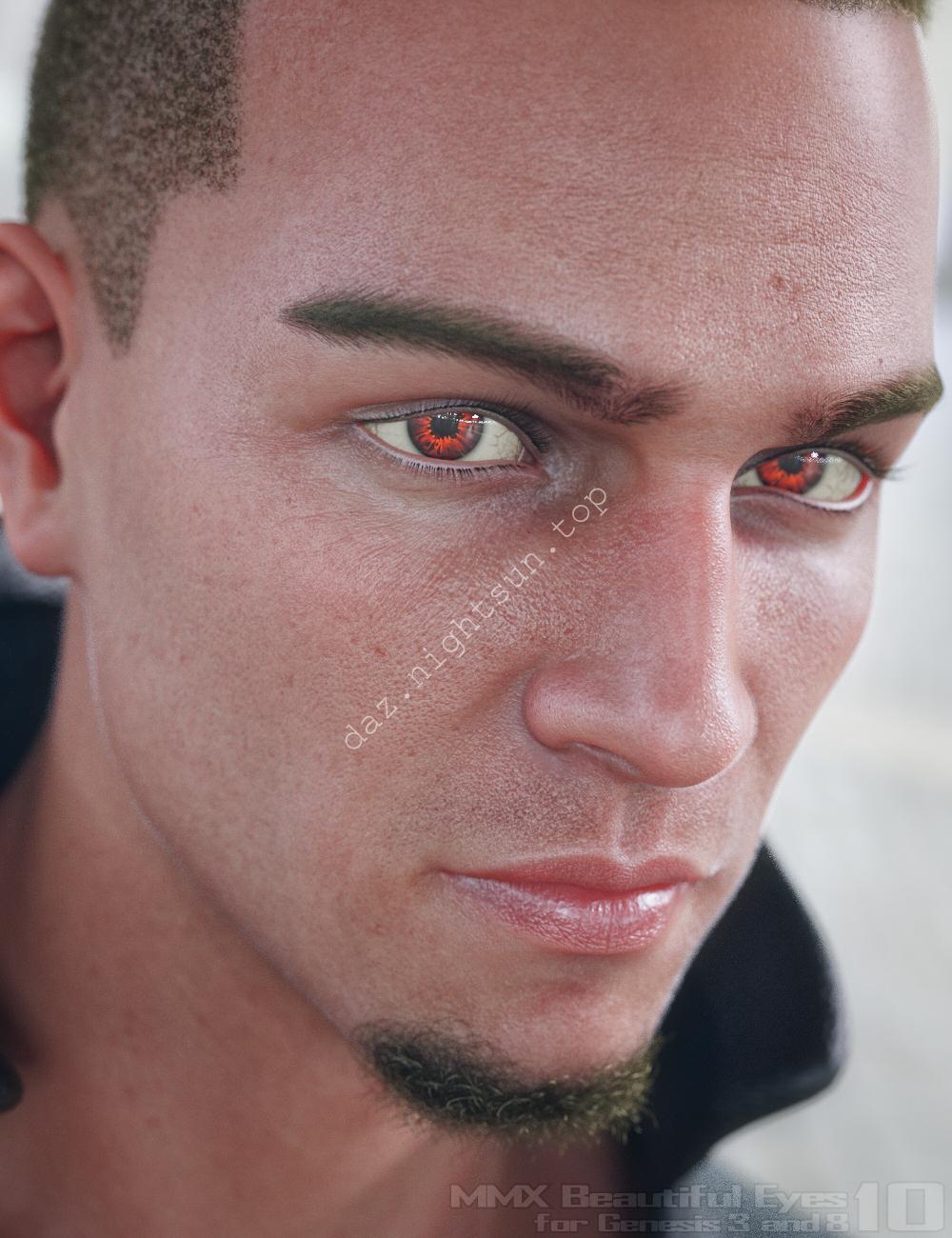 图片[4]-[daz材质] MMX Beautiful Eyes 10 for Genesis 3, 8, and 8.1-DAZ爱好者