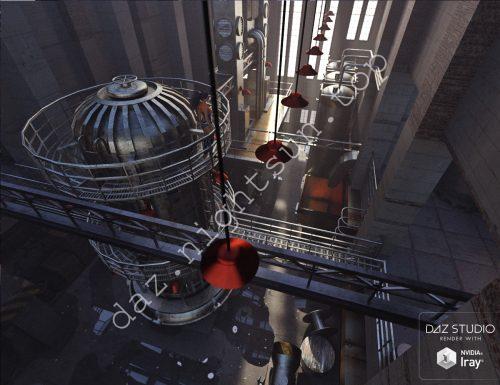 [daz场景] Abandoned Factory Floor-DAZ爱好者