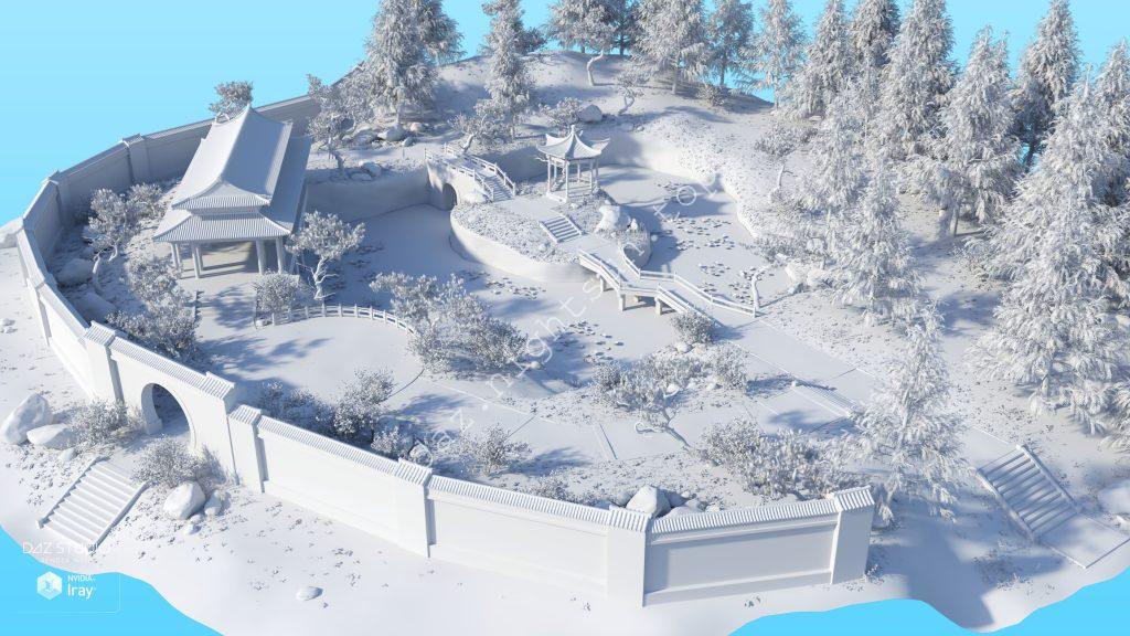 图片[3]-[daz场景] Chinese Garden-DAZ爱好者