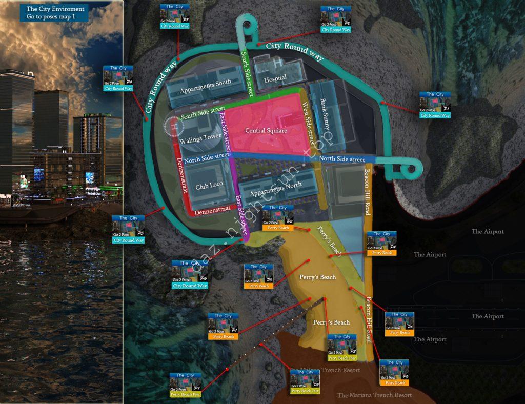 图片[6]-[daz场景] Airport Island – City Center-DAZ爱好者