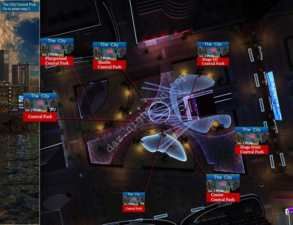 图片[4]-[daz场景] Airport Island – City Center-DAZ爱好者