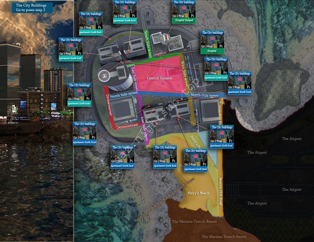 图片[3]-[daz场景] Airport Island – City Center-DAZ爱好者