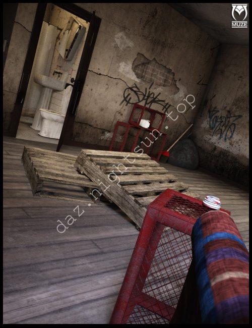 [daz场景] Abandoned Residence-DAZ爱好者