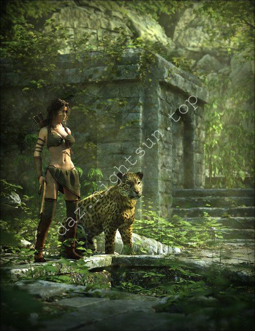 [daz场景] Abandoned Temple-DAZ爱好者