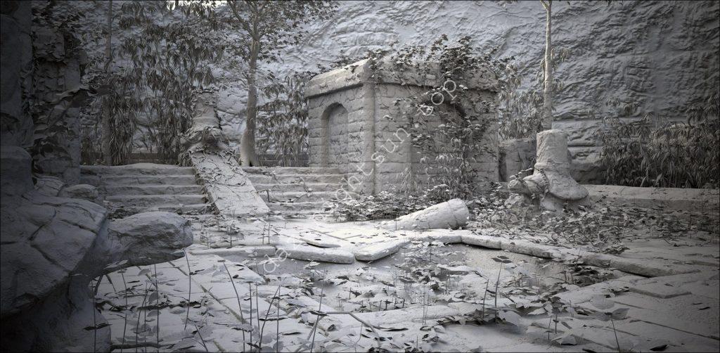 图片[4]-[daz场景] Abandoned Temple-DAZ爱好者