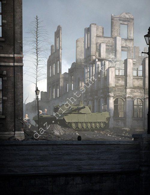 [daz场景] After the War-DAZ爱好者