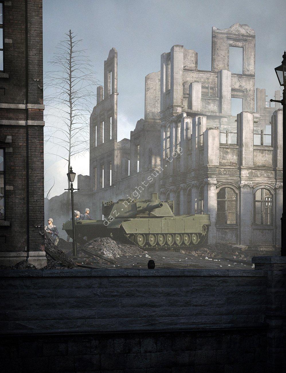 [daz场景] After the War-DAZ爱好者