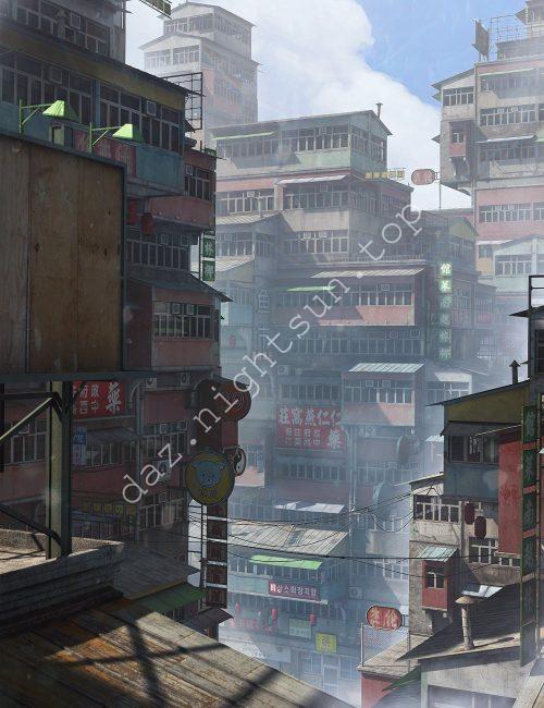 [daz场景] Chinatown-DAZ爱好者