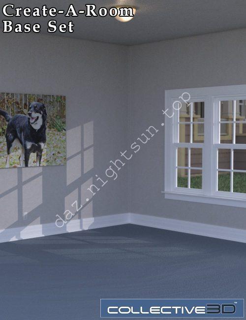 [daz场景] Collective3d Create a Room Base Set-DAZ爱好者
