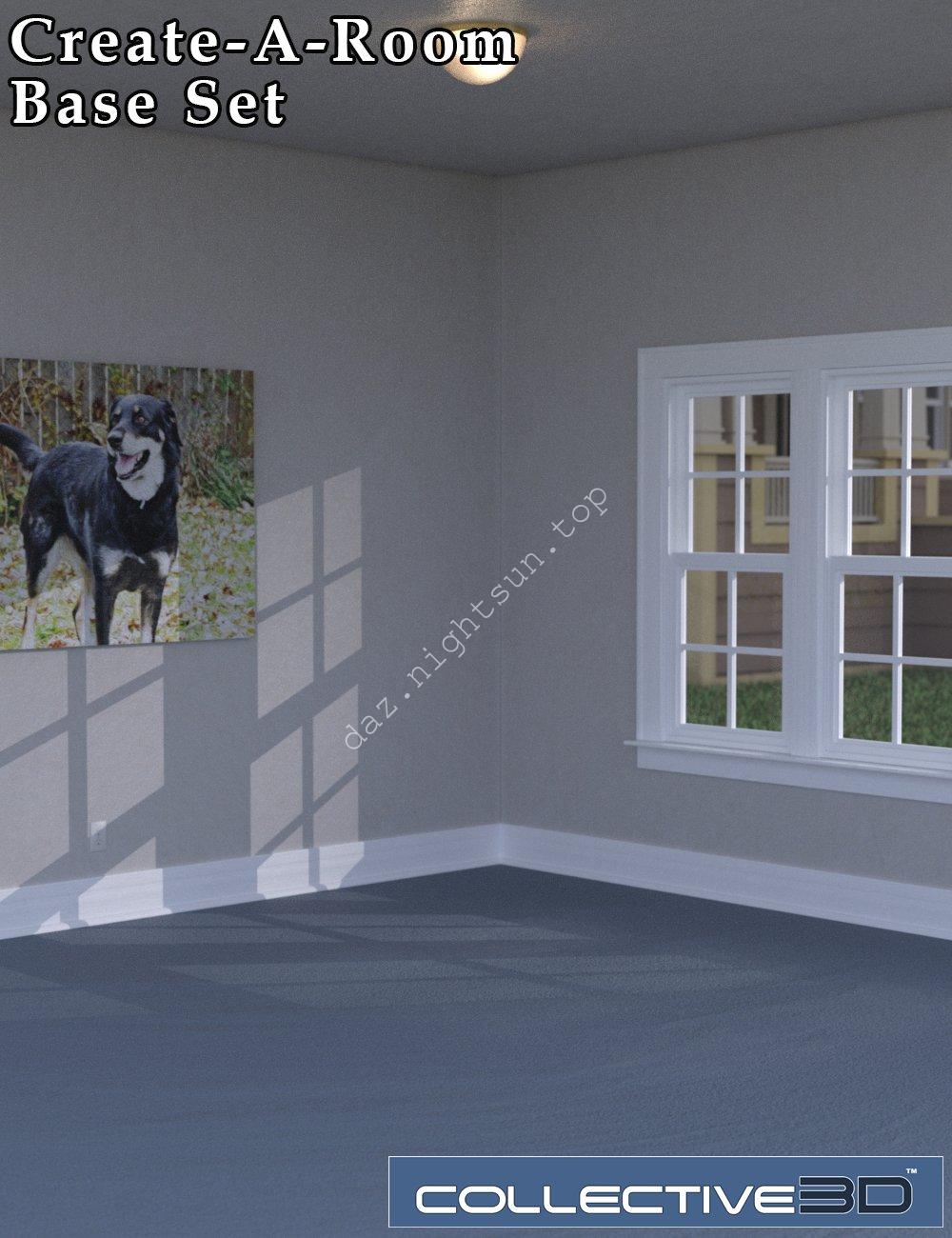 [daz场景] Collective3d Create a Room Base Set-DAZ爱好者