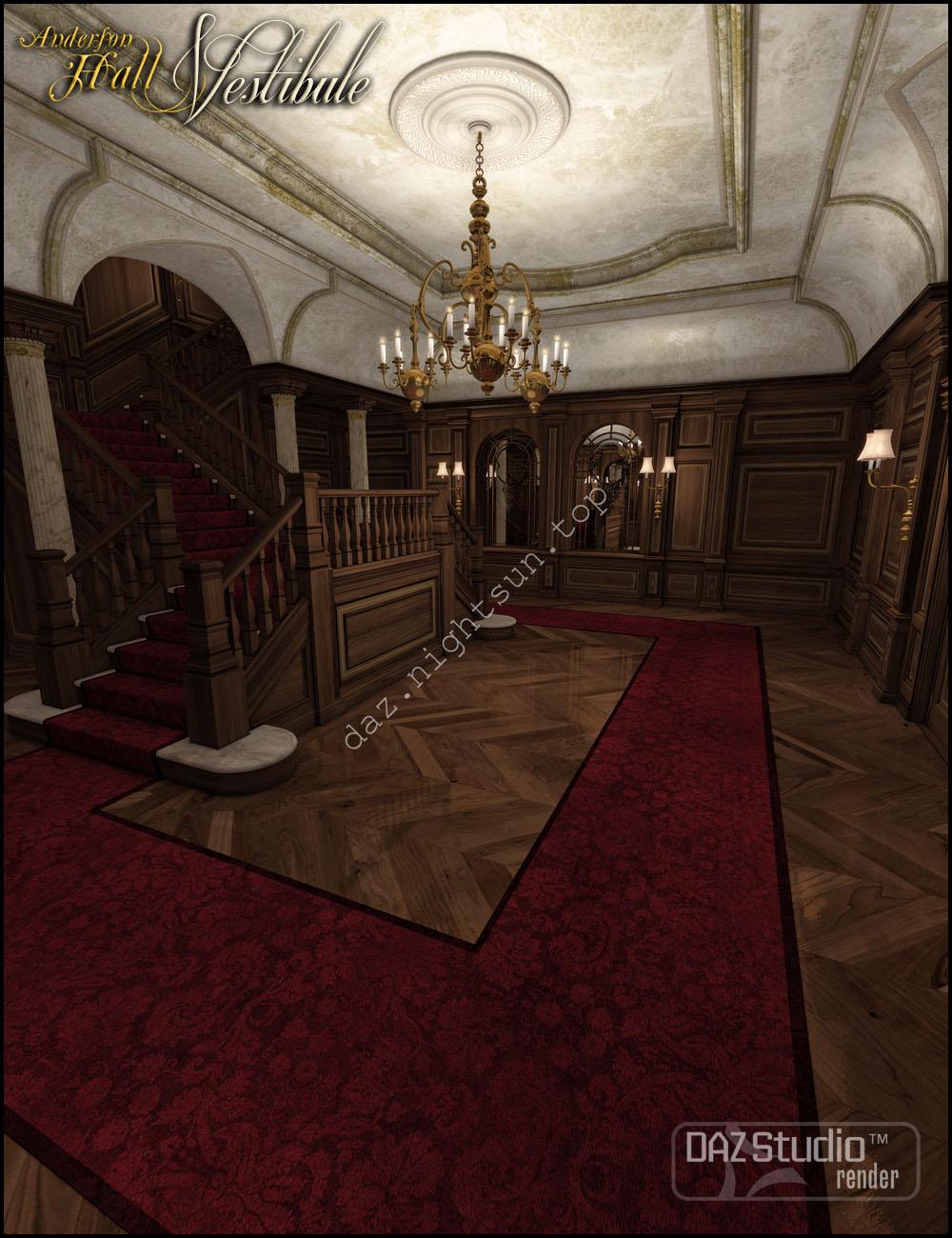 [daz场景] Anderson Hall Vestibule