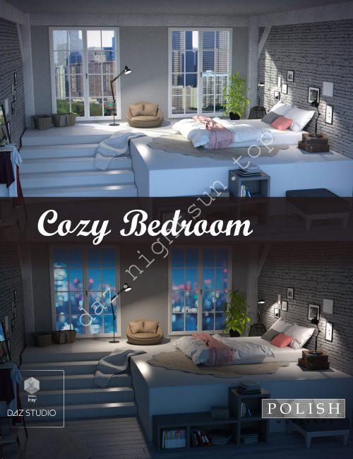 [daz场景] 舒适的卧室-DAZ爱好者