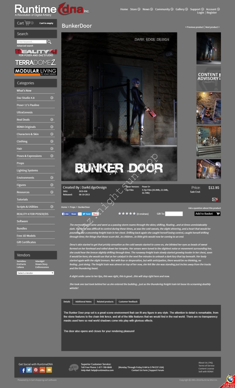图片[2]-[daz场景] Bunker Door-DAZ爱好者