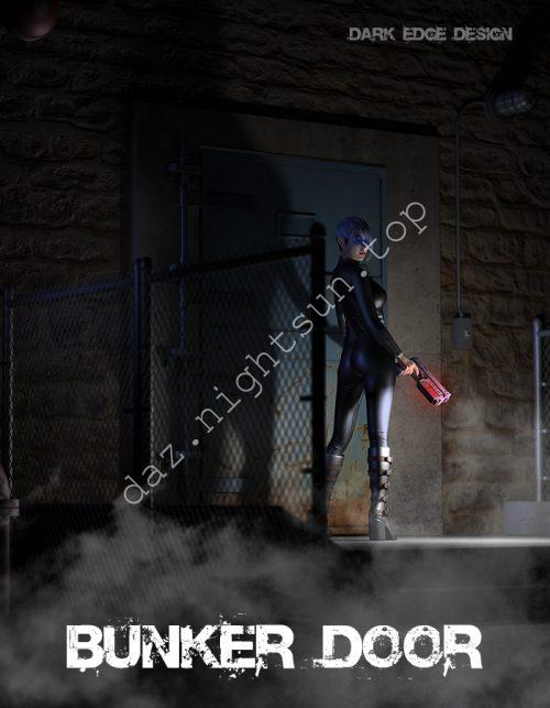 [daz场景] Bunker Door-DAZ爱好者