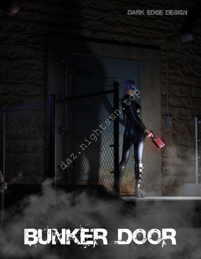 [daz场景] Bunker Door-DAZ爱好者
