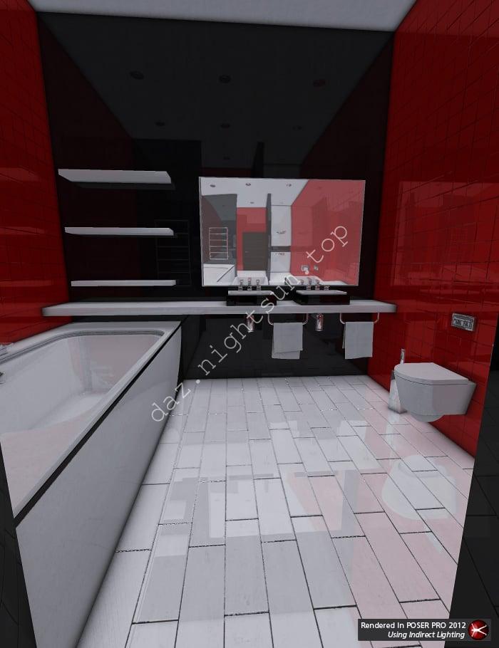 [daz场景] Chroft Apartment Bathroom