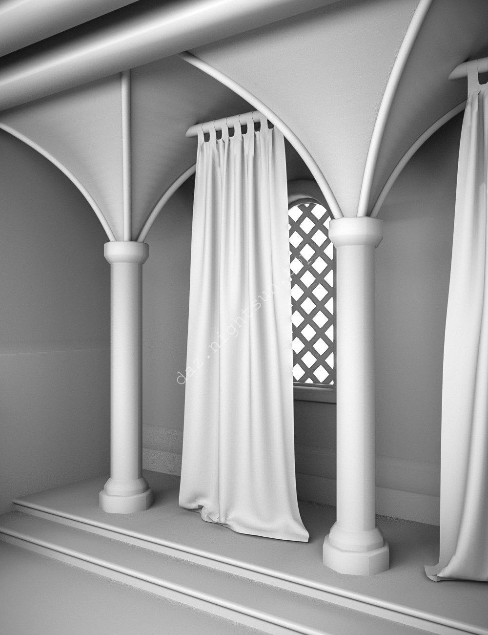 图片[3]-[daz场景] 古老的餐厅-DAZ爱好者