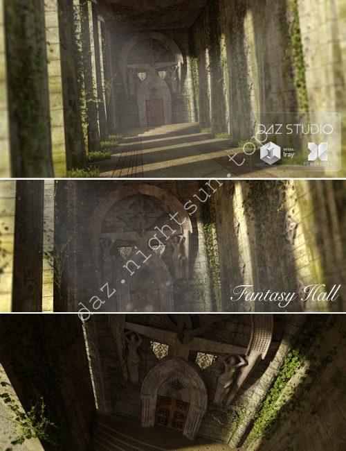 [daz场景] 古代玄幻堂-DAZ爱好者