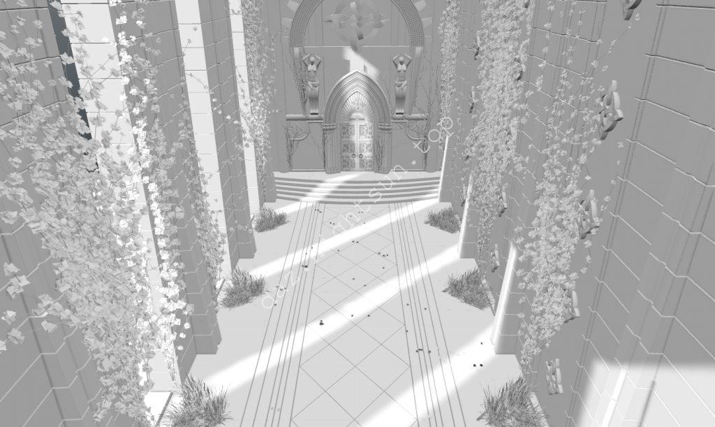 图片[3]-[daz场景] 古代玄幻堂-DAZ爱好者