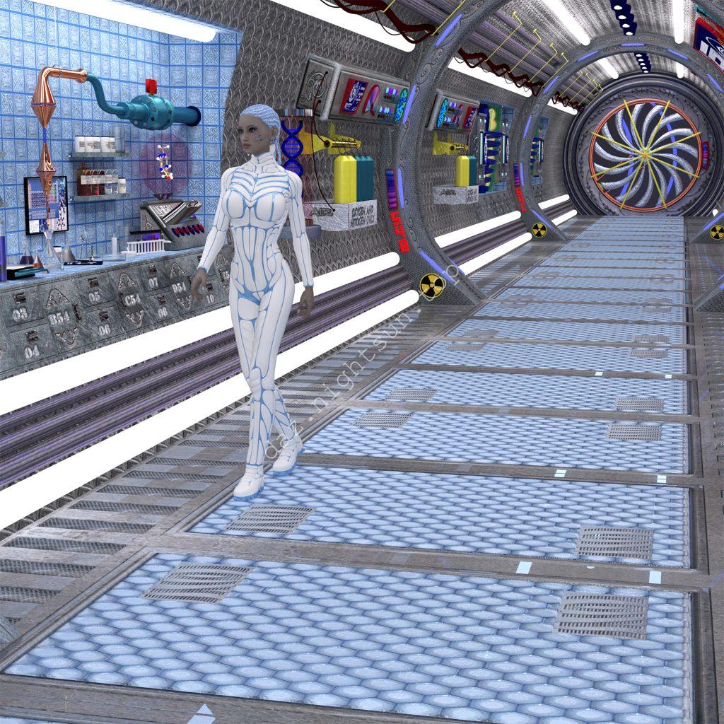 [daz场景] 廊道 54-DAZ爱好者