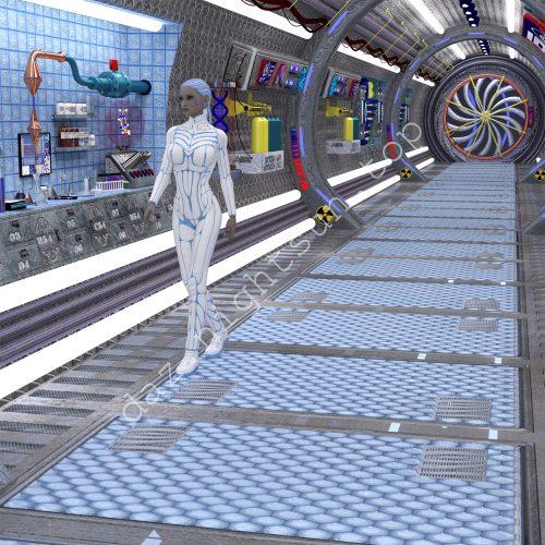 [daz场景] 廊道 54-DAZ爱好者