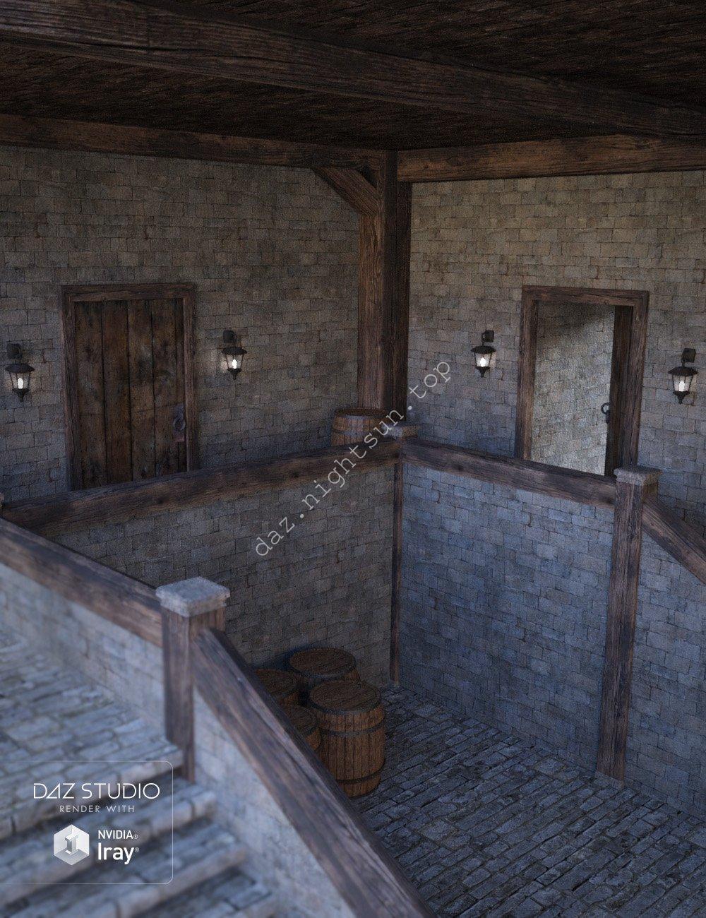 [daz场景] 城堡内部-DAZ爱好者