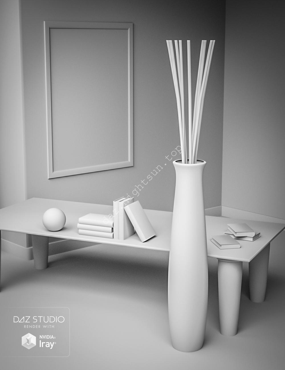 图片[2]-[daz场景] 公寓客厅-DAZ爱好者