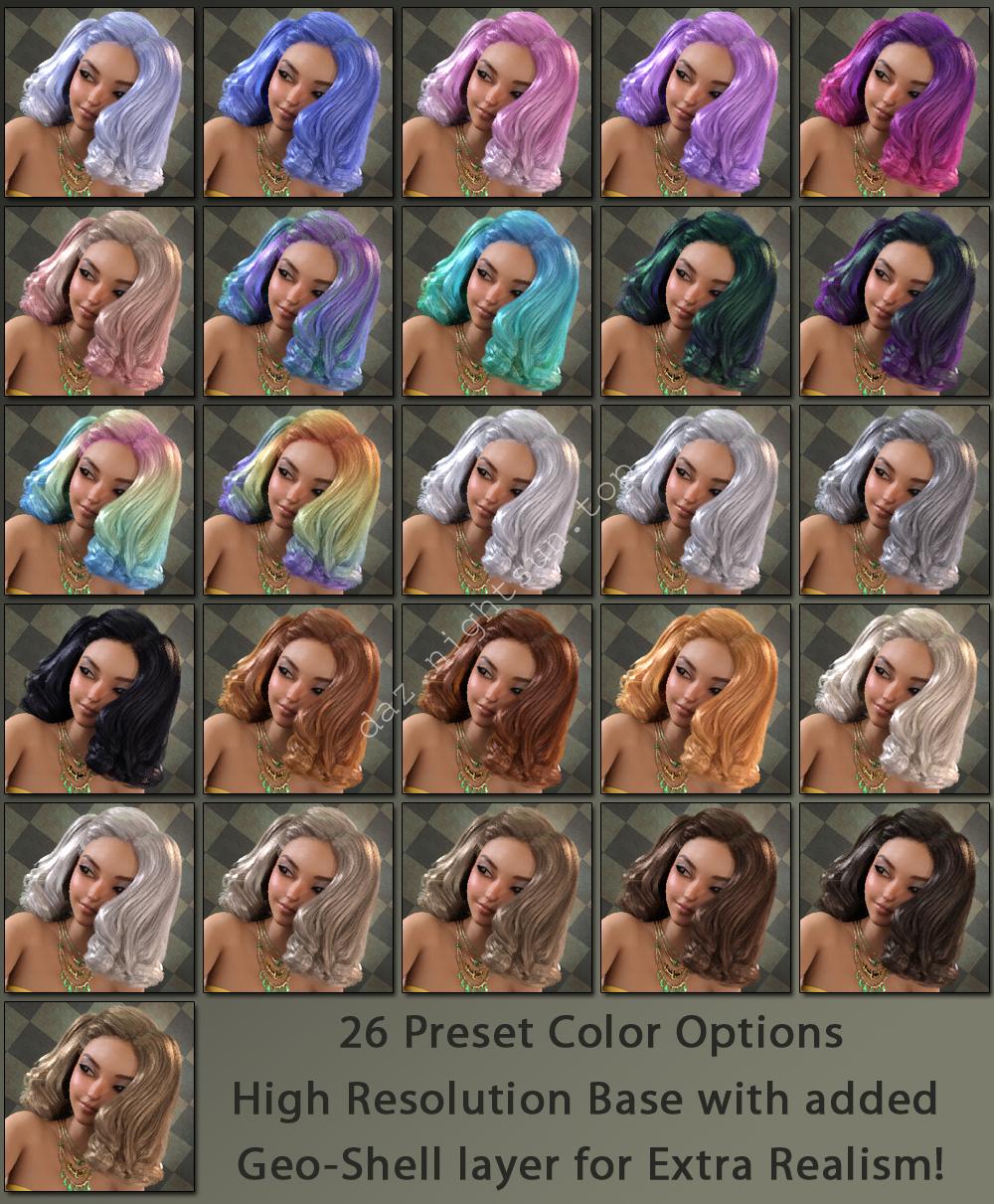 图片[2]-[daz发型] Curly Sue 卷发-DAZ爱好者