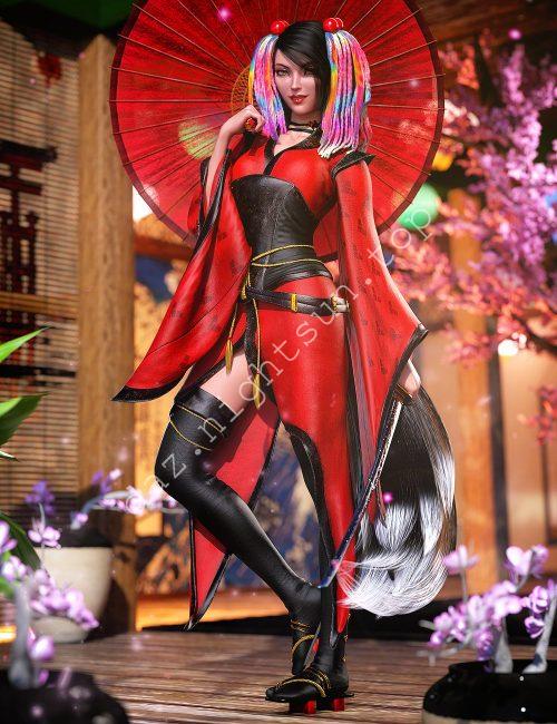 [daz服装] dForce 真保套装-DAZ爱好者