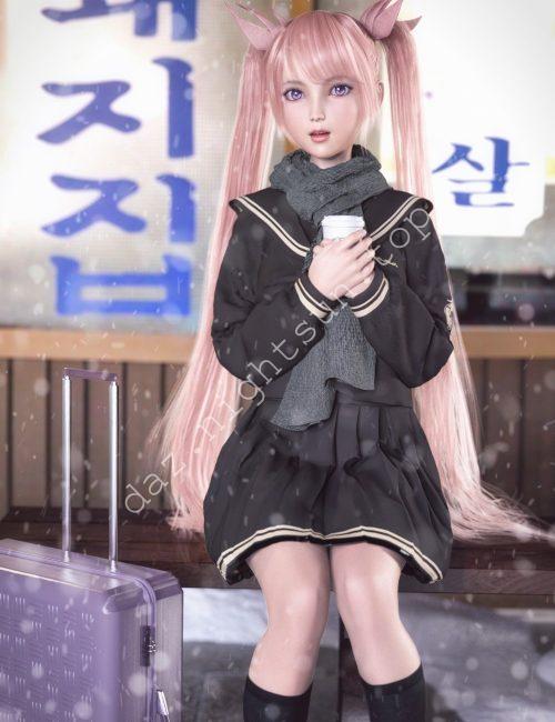 [daz角色] Kanade 8-DAZ爱好者