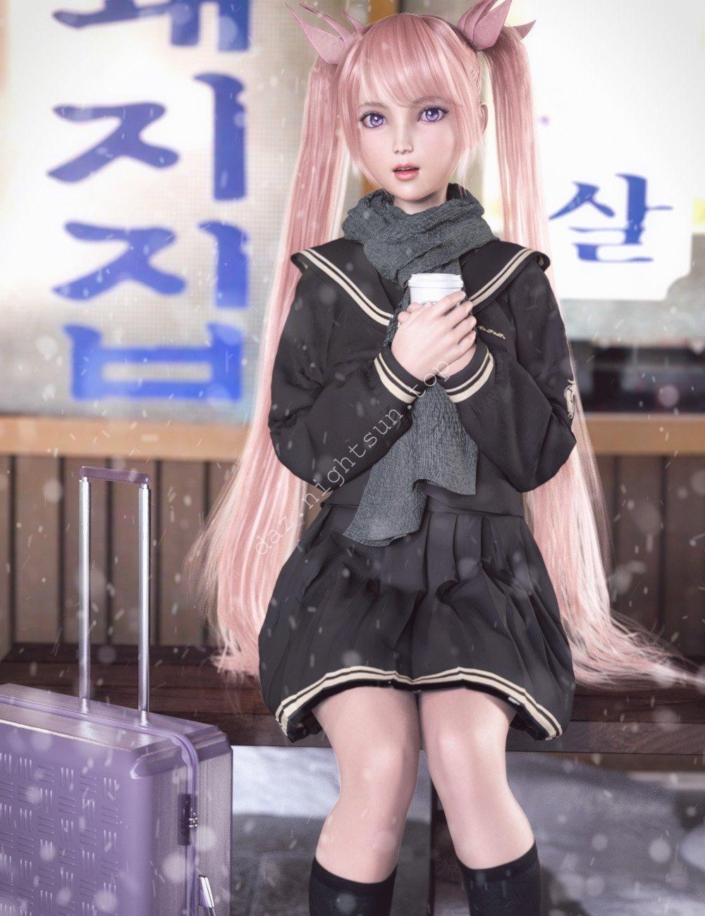 [daz角色] Kanade 8-DAZ爱好者