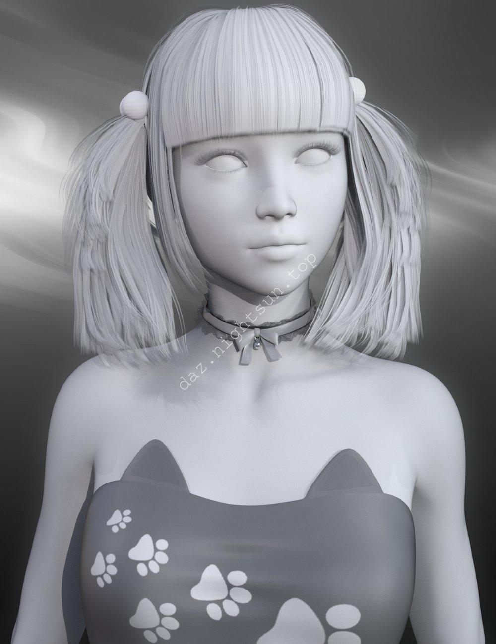 图片[2]-[daz发型] 惠美子的发型-DAZ爱好者