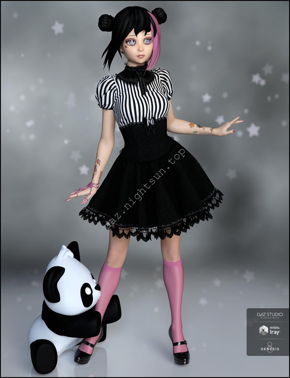 [daz角色] 姬理绘-DAZ爱好者