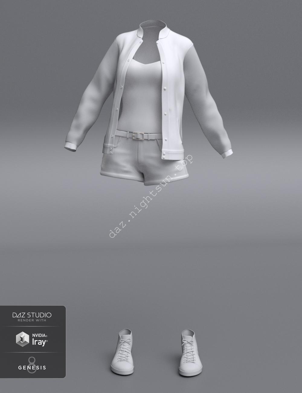 图片[2]-[daz服装] 注入了可爱元素的装扮-DAZ爱好者